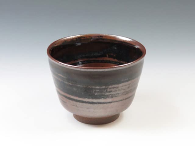 Amazon.co.jp: 高取焼（福岡） 碧山窯 酒器 ぐい呑 8TAK0019 特製桐